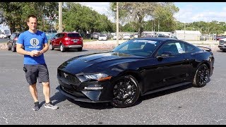 Does the 2019 Ford Mustang EcoBoost Active Exhaust sound GOOD [upl. by Leiso]