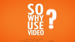 Why Video For Business  Kinetic Text Animation [upl. by Naujek]