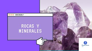 SOCIALES PARA NIÑOS  Rocas y minerales [upl. by Aniv]