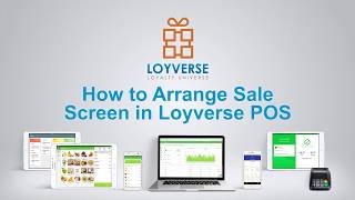 How to Arrange Sale Screen in Loyverse POS System [upl. by Htehpaj]