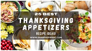 Easy Thanksgiving Appetizers Recipe Ideas [upl. by Nitsir]