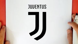 COME DISEGNARE IL LOGO DELLA JUVENTUS [upl. by Eiramanad]