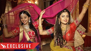 Exclusive Swara And Ragini Teach Dance Steps With Their Dupatta  Swaragini  Interview [upl. by Darwin866]