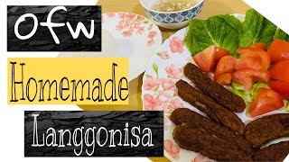 How to make Skinless Longganisa Recipe  Homemade Garlic Longganisa  Lutong Ofw [upl. by Palmore]