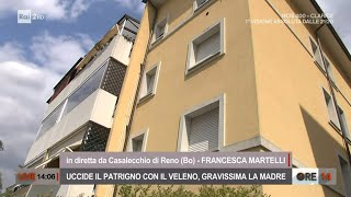 Casalecchio uccide il patrigno con il veleno gravissima la madre  Ore 14 del 16042021 [upl. by Sitnerp]