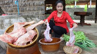 Lamb meat recipes I cook lamb meat for the first time  Countryside Life TV [upl. by Pollux]