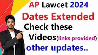 AP Lawcet 2024 Updates [upl. by Cooley271]