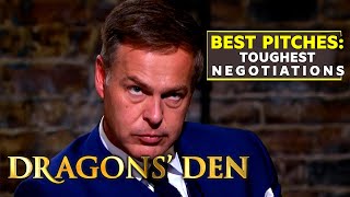 Best Pitches 4 of the Toughest Negotiations  Dragons Den [upl. by Akkina671]