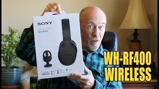 SONY WIRELESS HEADPHONES  WHRF400 [upl. by Chlori]