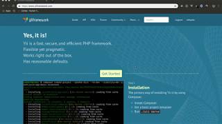 Initial Setup  Installing Yii2 and create our first app [upl. by Adrahc]