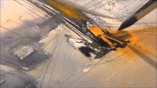 Keiko Tanabe Watercolor Painting Demonstration Nov 15 2015 [upl. by Secnirp827]