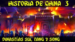 Historia de CHINA 3 Era Imperial  Dinastías Sui Tang Song y la invasión mongola Documental [upl. by Mlohsihc239]