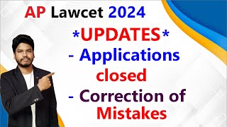 AP Lawcet Updates 2024 [upl. by Valentin116]