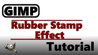 Gimp Rubber Stamp Tutorial [upl. by Salvador]