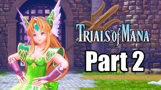 TRIALS OF MANA REMAKE Gameplay Walkthrough Part 2  Searching for Elementals PS4 Pro [upl. by Lubet]