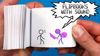 Flipbooks with SOUND FX  Awesome Battle 110 [upl. by Aryl347]