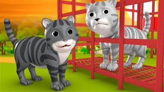 Billi aur Gaane wala Hathi 3D Animated Hindi Moral Stories for Kids बिल्ली और गाने वाला हाथी कहानी [upl. by Safier918]