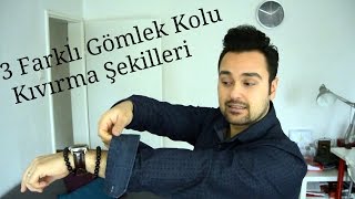 Gömlek Kolu KatlamaGömlek Kolu Nasıl KatlanırHow to cuff sleeves [upl. by Parnell]