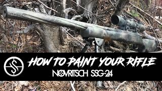 How to Paint Your Rifle  Swamp Sniper [upl. by Stelmach]