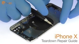 iPhone X Teardown Repair Guide  Fixezcom [upl. by Sitto]