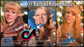 HUGE 🧚‍♀️🧝🏻‍♀️ RachaelWilsonMusic ✨🌱 TIKTOK COMPILATION [upl. by Ibrek]