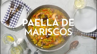 Paella de marisco  Cocina Fácil [upl. by Laspisa]