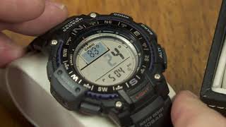 Casio SGW1000 Budget Triple Sensor Watch  In Depth Review [upl. by Eednac]