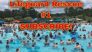 Wavepool Lifeguard Rescue  Spot the drowning [upl. by Natsirhc]