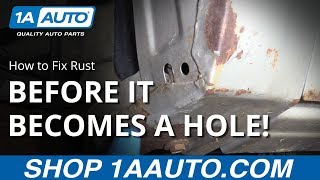 How to Fix Rust on Your Car Before It Becomes A Hole [upl. by Yerxa899]