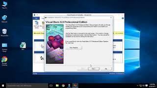 Visual Basic 6 SP6 Working in Windows 10 64bit [upl. by Jessi56]