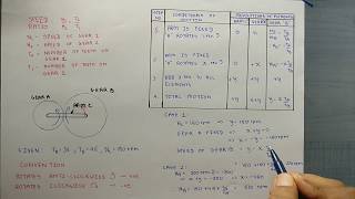 Gear Train Problem Solved in easy way [upl. by Naimaj]