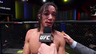 Bryan Battle Octagon Interview  UFC Vegas 47 [upl. by Graner]