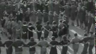 Archival Footage Jews Dancing the Hora in Munkács [upl. by Chipman]