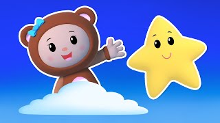 Twinkle Twinkle Little Star  Mother Goose Club Nursery Rhyme Cartoons [upl. by Lainad788]