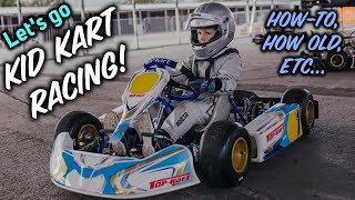 HOW TO GET STARTED IN KID KART RACING  Go Kart racing at 6years old  Learn how to start racing [upl. by Trust]