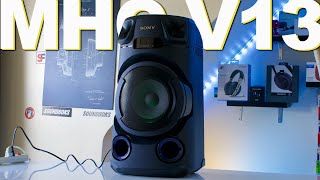 Sony MHCV13 Review  Versatile But Very Bright [upl. by Icnarf]