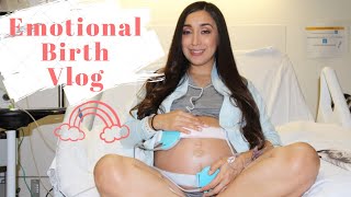 Birth Vlog  Our emotional live birth one year after Stillbirth [upl. by Kendell]