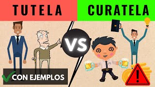 Descubre las Diferencias entre TUTELA y CURATELA Con EJEMPLOS [upl. by Herrera440]