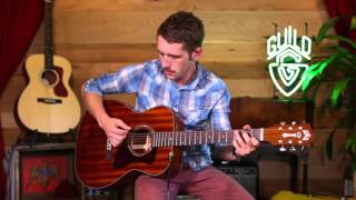 Guild Westerly Collection OM120 Acoustic Guitar Demo [upl. by Alrep]