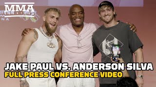 Jake Paul vs Anderson Silva Highlights  SHOWTIME PPV [upl. by Aldon]