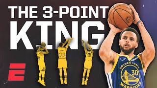 Stephen Curry is lethal at every kind of 3pointer  Signature Shots [upl. by Ocisnarf]