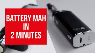 What does battery mAh mean in 2 minutes [upl. by Acirt]