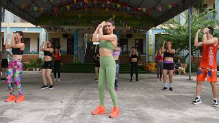 23 Minute Exercise Routine To Lose Belly Fat  Zumba Class [upl. by Pavior]