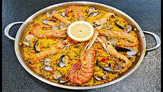 PAELLA VALENCIANA DE MARISCOS [upl. by Eenal]