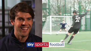 Kaka plays 7aside in Hackney And gets nutmegged [upl. by Shanan645]