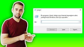 Windows 10 Çalıştır Nasıl Açılır Windows 10 Da Çalıştır Nerede [upl. by Jervis831]