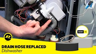 How to Replace the Drain Hose on a Dishwasher [upl. by Novick]