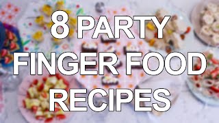 Party finger food recipes [upl. by Awram]