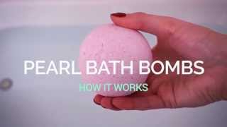 Pearl Bath Bombs How It Works [upl. by Kurth]