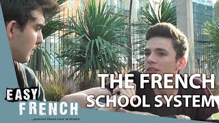 Le système scolaire français  Easy French 14 [upl. by Nemraciram]